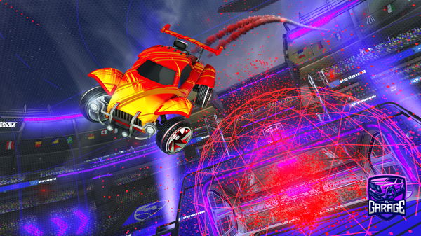 A Rocket League car design from FlyRL0