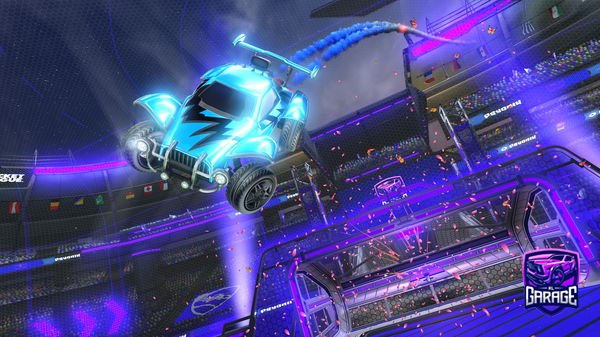 A Rocket League car design from Ameer_RL