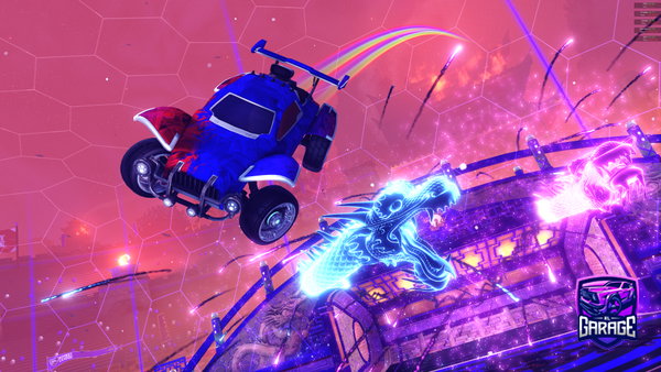 A Rocket League car design from Zorly