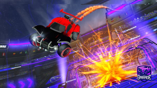 A Rocket League car design from Sped-Speeds