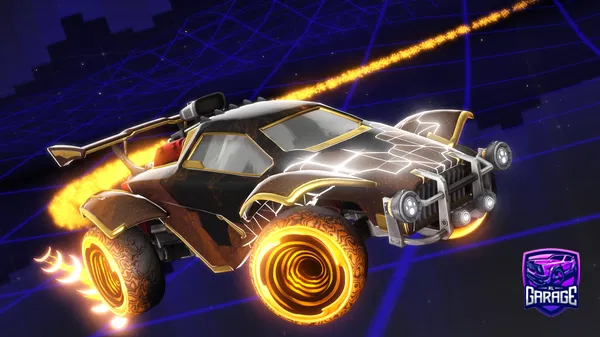 A Rocket League car design from D1ddy2010