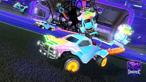 A Rocket League car design from Poseidon116