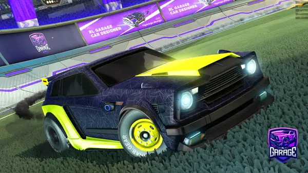 A Rocket League car design from irosario78