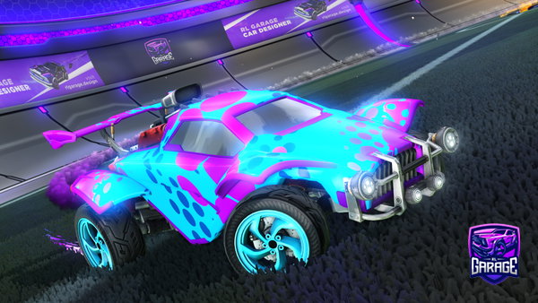 A Rocket League car design from pezu515