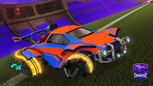 A Rocket League car design from Edward3161