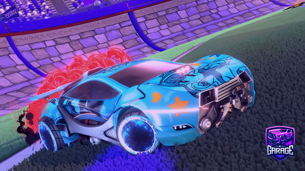 A Rocket League car design from Tydrorl