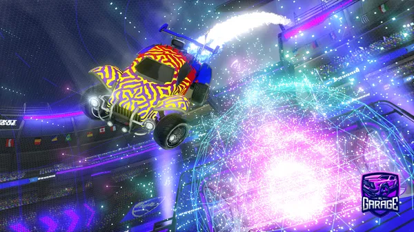 A Rocket League car design from SonicCret