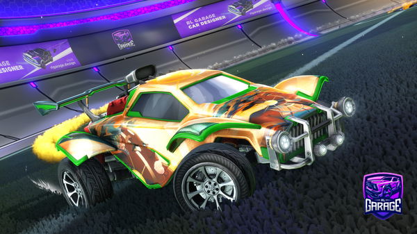 A Rocket League car design from AndrewWalker