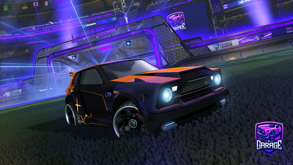 A Rocket League car design from ShirusP