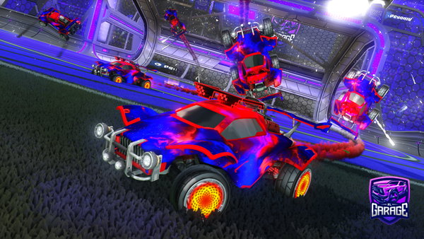 A Rocket League car design from Mrtonate