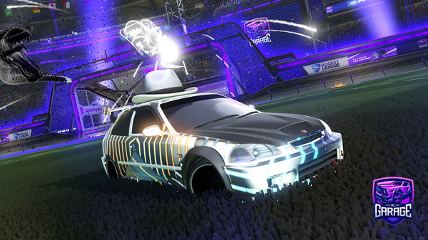 A Rocket League car design from Heulsuse0815