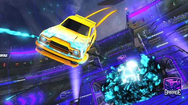 A Rocket League car design from 222man