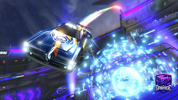 A Rocket League car design from P_K