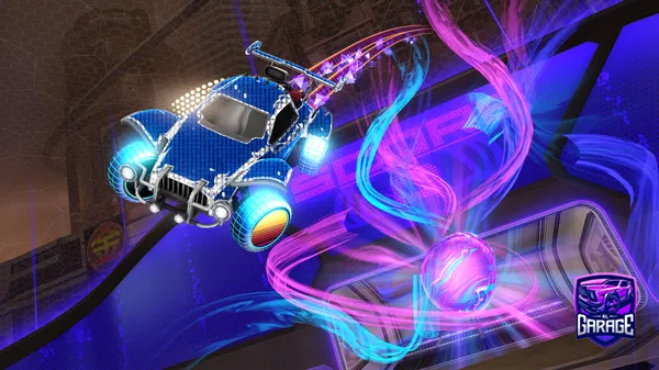 A Rocket League car design from GXM11
