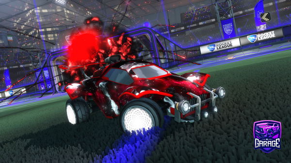 A Rocket League car design from KometOnRL