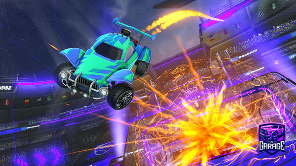 A Rocket League car design from ItzLithic