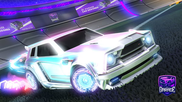 A Rocket League car design from Mz092