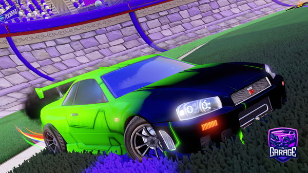 A Rocket League car design from Brad2017