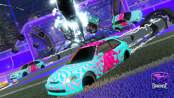 A Rocket League car design from Boomtime