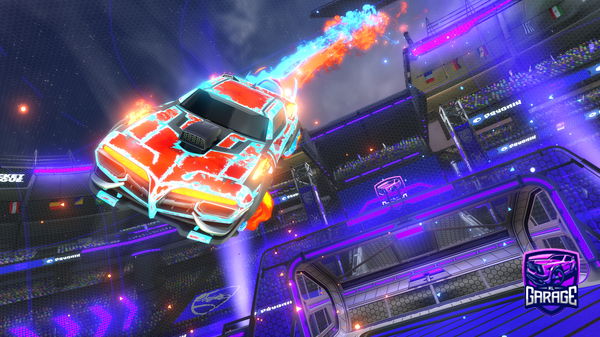 A Rocket League car design from Delinquent