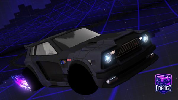 A Rocket League car design from joaogamerdbr