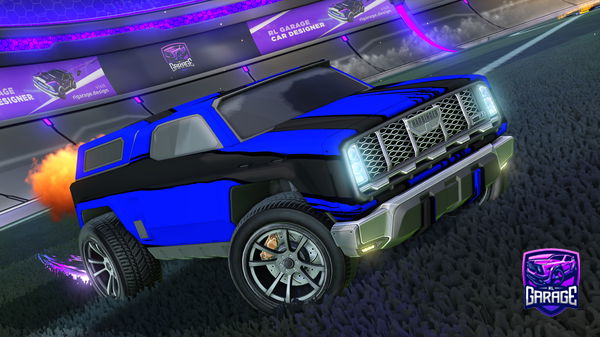 A Rocket League car design from voitx64