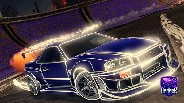 A Rocket League car design from SiryxRL16