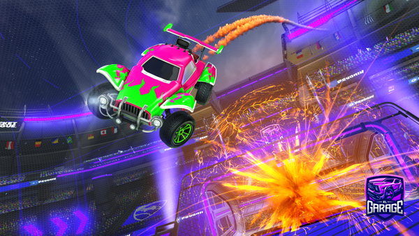 A Rocket League car design from YT_AVorteX