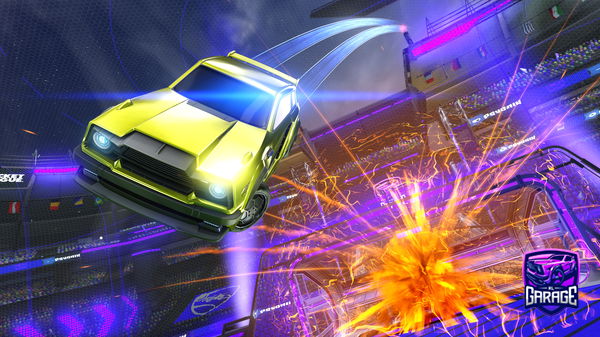 A Rocket League car design from H4-NeXTe-4