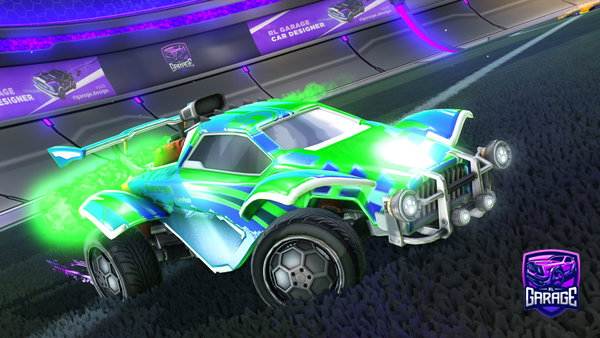 A Rocket League car design from InkDemon47