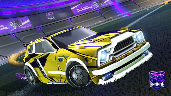 A Rocket League car design from Dxrk_tvv1