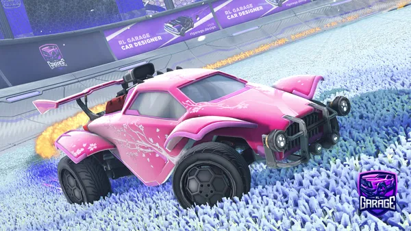A Rocket League car design from Druan