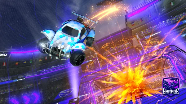 A Rocket League car design from Popovicy