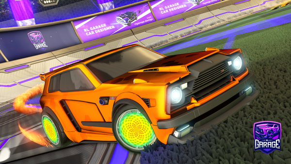 A Rocket League car design from Hayden_evans