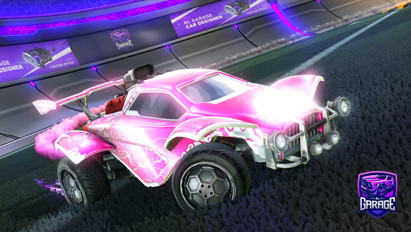 A Rocket League car design from brain_dix