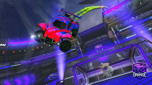 A Rocket League car design from Fantasticfazzy1