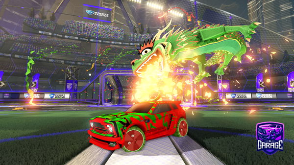 A Rocket League car design from Anthonyandrade