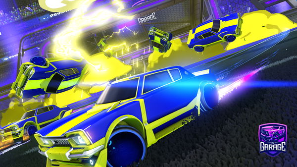 A Rocket League car design from Bzerojr