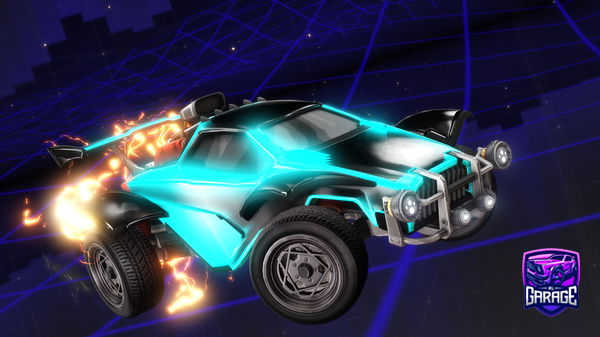 A Rocket League car design from supervic005