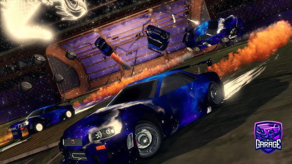 A Rocket League car design from Mhammed343