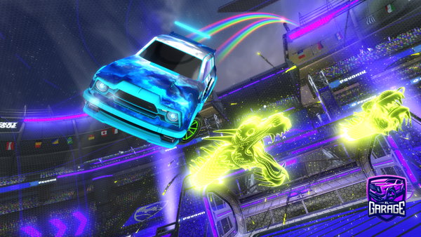 A Rocket League car design from Reverse-raid