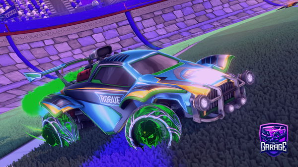 A Rocket League car design from matou233