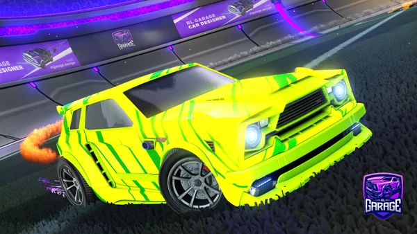 A Rocket League car design from GreenRl2008