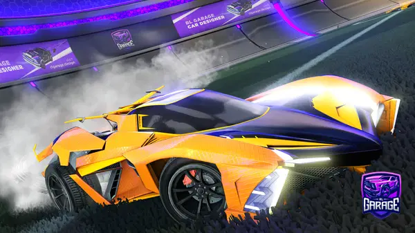 A Rocket League car design from electricwatermelon