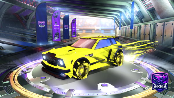 A Rocket League car design from Lawdripp