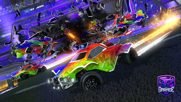 A Rocket League car design from mrswish2012