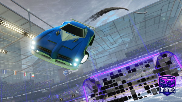 A Rocket League car design from DuskPro11