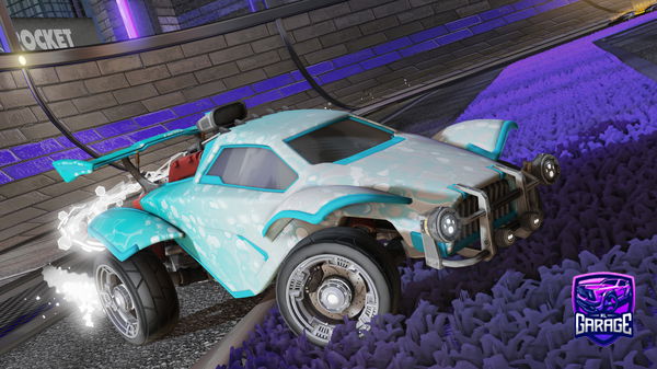 A Rocket League car design from TekaGaming