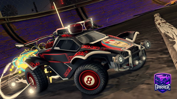 A Rocket League car design from UltraBasedSigma