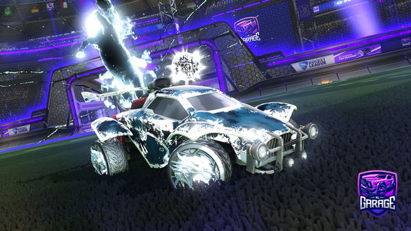 A Rocket League car design from God9834
